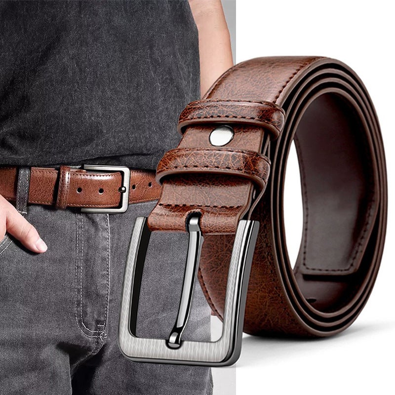 Men's Retro PU Leather Belt - Image 3