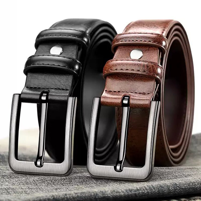 Men's Retro PU Leather Belt - Image 1