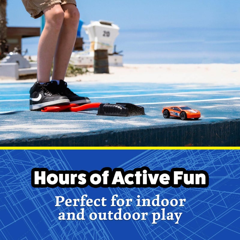 Stomp Rocket Stomp Racers Air Powered Race Cars by Stomp Rocket, 4 Car Mega Pack - Dueling Stomp Racers Toy Car Launcher - Fun Backyard Outdoor & Indoor Multi-Player Kids Toys Gifts for Boys, Girls & Toddlers - Image 3