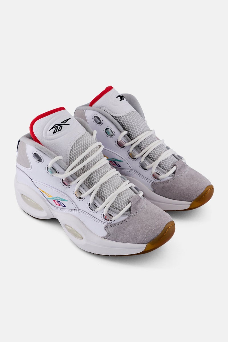 Reebok Men Question Mid Lace Up Outdoor Shoes, Multicolor - Image 1