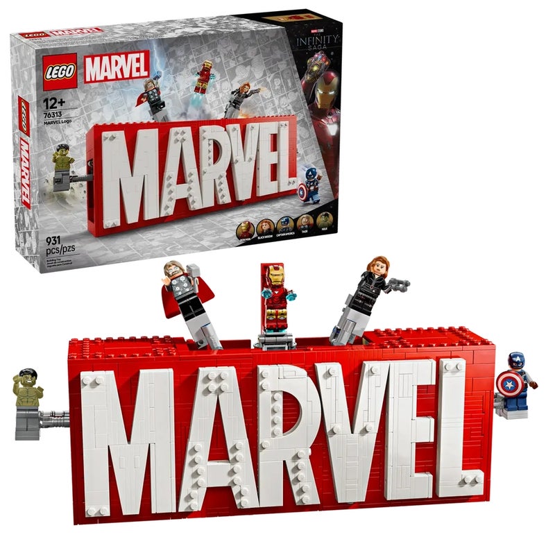 LEGO - Marvel Logo & Avengers Minifigures 931 Pieces - 76313 - Image 2