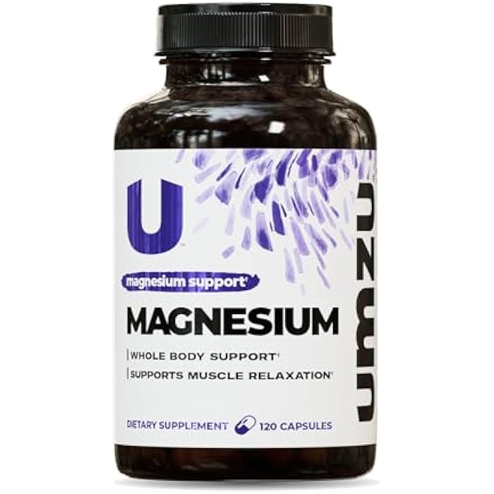 UMZU Daily Magnesium, 30 Day Supply – Advanced Bioavailable Magnesium Complex with 3 Highly Absorbable Forms – Naturally Supports Energy, Metabolism, Muscle Relaxation, Calmness & Overall Wellness - Image 1