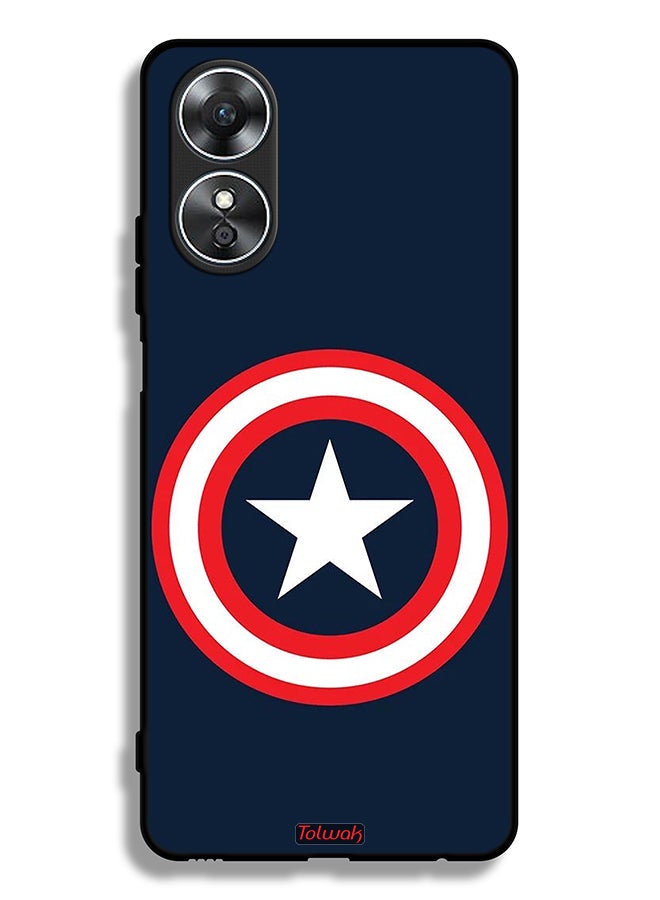 Tolwak Oppo A17 Protective Case Cover Captain America - Image 2