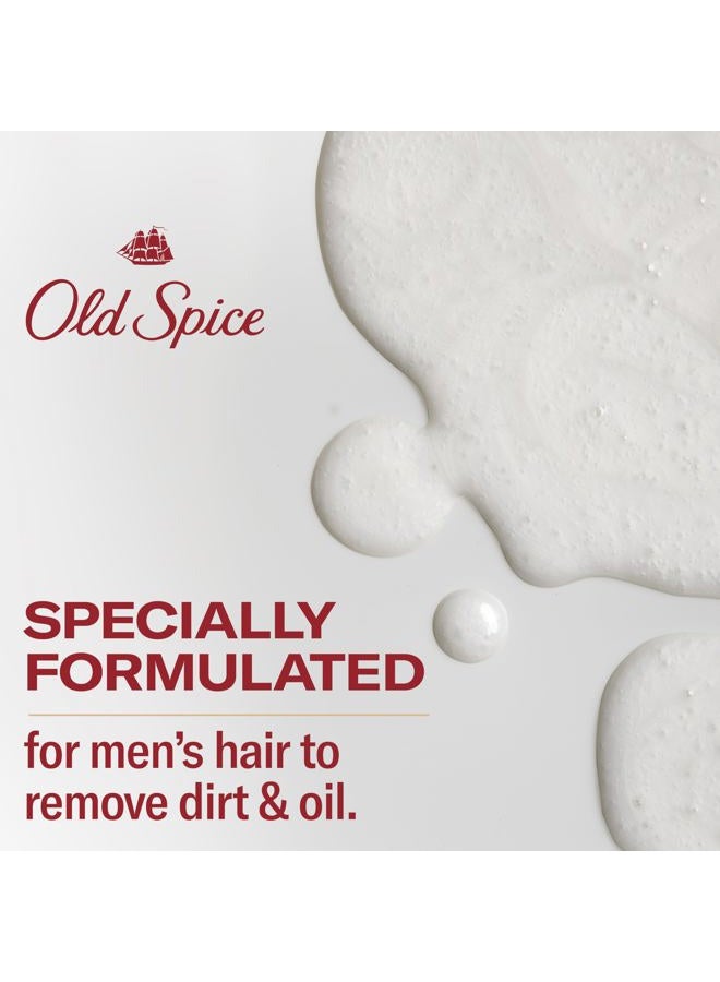 Old Spice Fiji 2-in-1 Shampoo and Conditioner Set for Men, Coconut & Tropical Wood Scent, Get Up To 80% Fuller-Looking Hair, Barbershop Quality, Fresh & Clean Hair, 21.9 Fl Oz Each, 2 Pack - Image 5