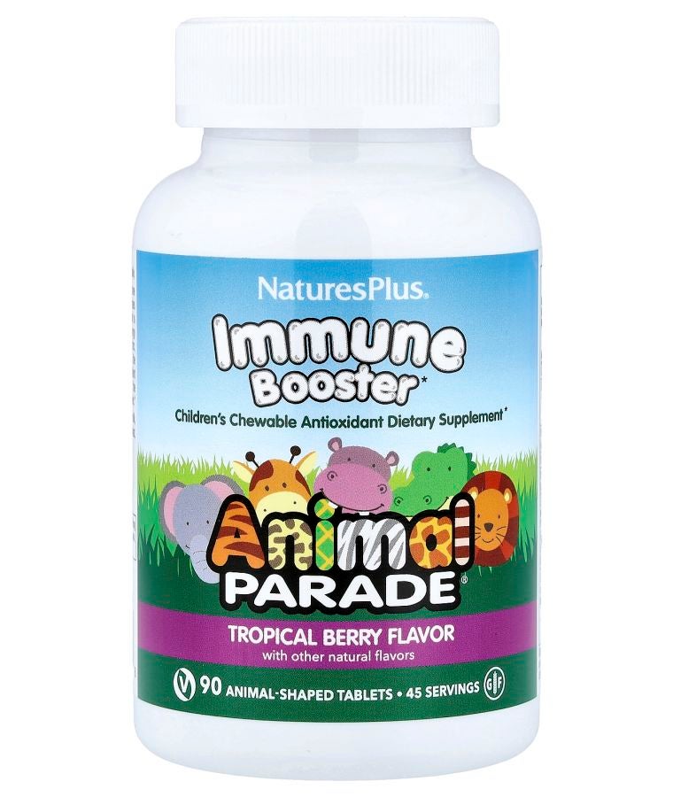 Animal Parade® Immune Booster Tropical Berry 90 Animal-Shaped Tablets