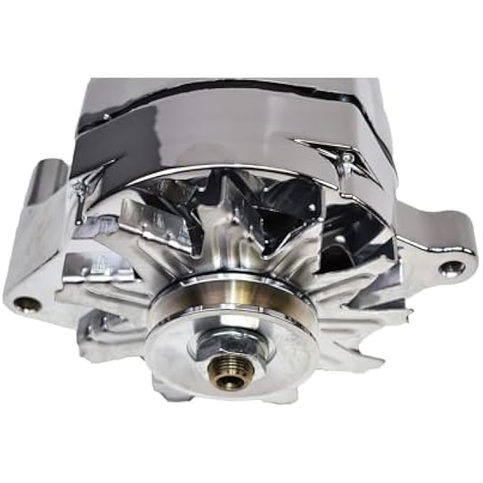 A-Team Performance 1G Style High-Output 1-Wire Alternator - 110 Amp 10SI Output & High Amp Performance - Single-Groove V Belt & Drive Belt - Replacement & Compatible with Ford 1965-89 V6 & V8 Models - Image 4