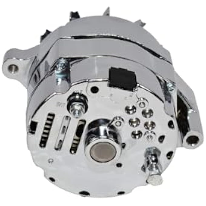 A-Team Performance 1G Style High-Output 1-Wire Alternator - 110 Amp 10SI Output & High Amp Performance - Single-Groove V Belt & Drive Belt - Replacement & Compatible with Ford 1965-89 V6 & V8 Models - Image 5