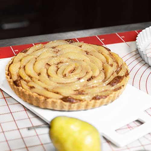 Fat Daddio's PFT-95 Round Fluted Tart Pan, 9.5 x 1 Inch - Image 4