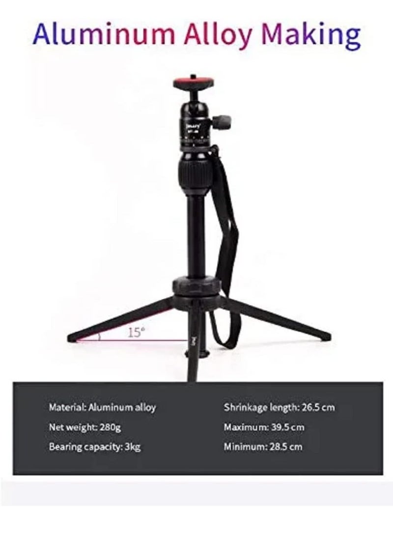 JMARY MT-68 Table-Top Extendable Foldable Tripod Stand for Mobile Phones and DSLR & Digital Cameras - Image 4