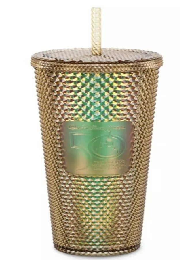 Starbucks كوب ستارباكس السحري بمناسبة الذكرى الخمسين 24 أونصة مزخرف مع قشة، 400950668991 - Image 3