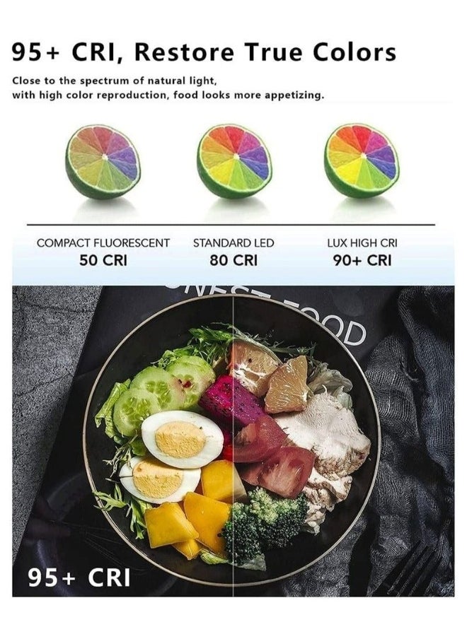 Generic W140 RGB Video Light, Portable LED Camera Light Panel 0-360 Full Color, CRI95+ 2500K-9000K Dimmable 20 Lighting Effects, 3000mAH Rechargeable LED Lighting for Photography, Video Conference, TikTok  - Image 2