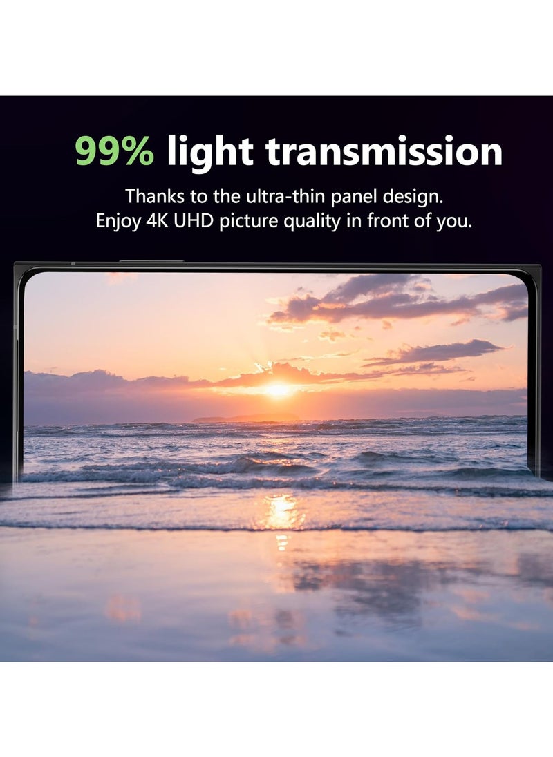 For HMD Skyline screen protector 2024, 9H Hardness Anti-Scratch Tempered Glass flim, Case Friendly(2 Pack)