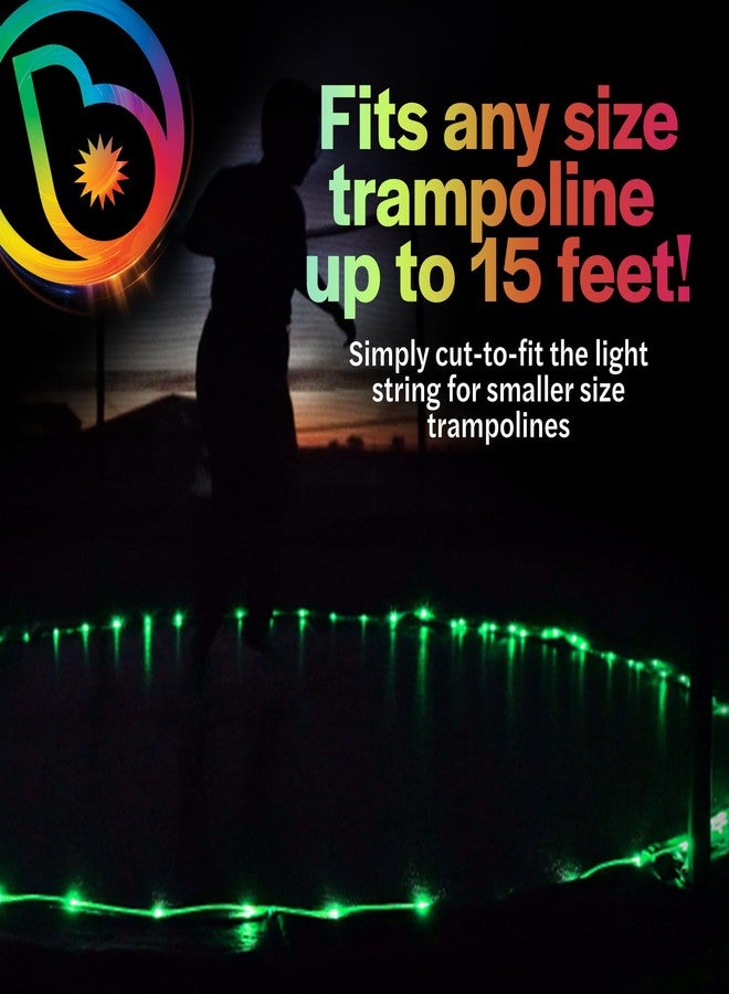 Brightz BounceBrightz LED Trampoline Light - Fun Trampoline Accessories Toys Games Stuff Gifts for 14 14ft 16ft 15 15ft Sizes Perfect Outdoor Backyard for Kids Boys Girls Teens Tweens - Image 4