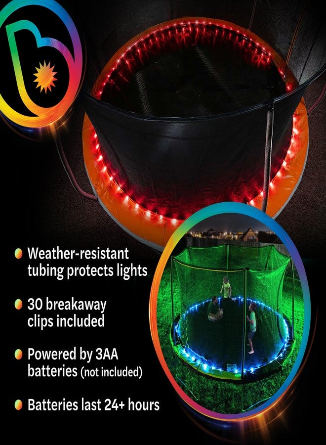 Brightz BounceBrightz LED Trampoline Light - Fun Trampoline Accessories Toys Games Stuff Gifts for 14 14ft 16ft 15 15ft Sizes Perfect Outdoor Backyard for Kids Boys Girls Teens Tweens - Image 5