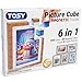 TOSY Picture Cube Frosty Friends 6in1 Magnetic Picture Puzzle 48 Blocks 288 FacesMagnets 08 in B002 Seamless UV Art DisplayReady Frame Collectible STEMSTEAM Gift for Kids Adults - Image 2