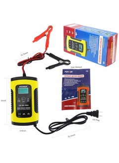 Generic IEIK Smart Car Battery Charger 12V 5A – Pulse Repair Mode, LCD Display, Automatic Charging, for Car, Motorcycle, ATV, Boat, and More  - Image 3