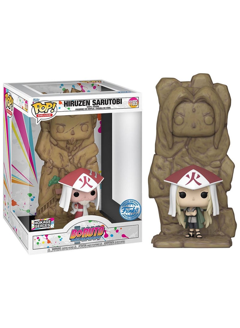 Funko Pop Deluxe! Animation: Boruto - Hiruzen Sarutobi Exclusive  - Image 3