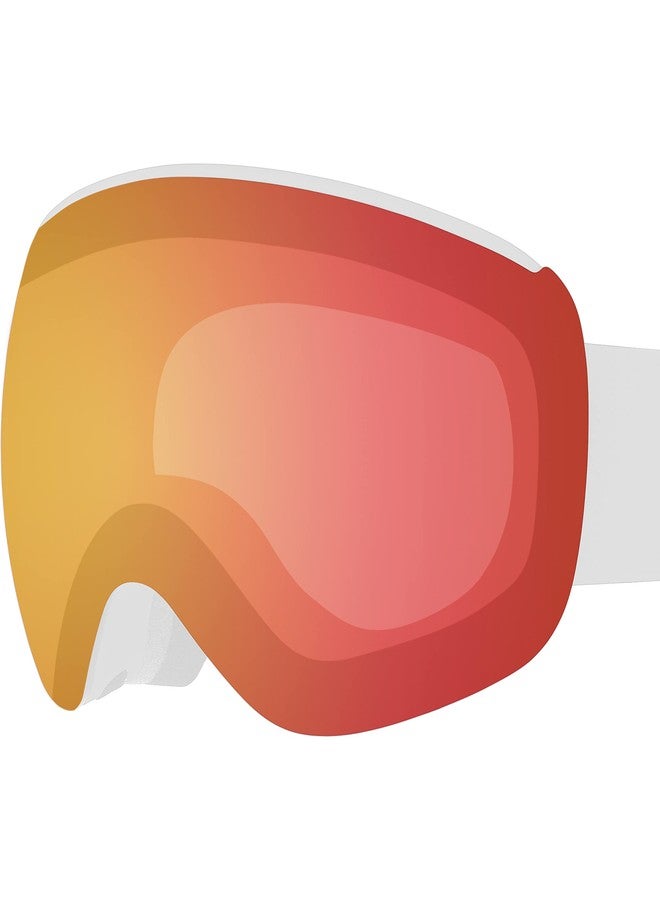 Retrospec Dipper Plus Kids’ Ski & Snowboard Snow Goggle Lens for Children, Interchangeable Magnetic Spherical Lens - Anti-Fog and OTG Design for Skiing and Snowboarding - Image 1