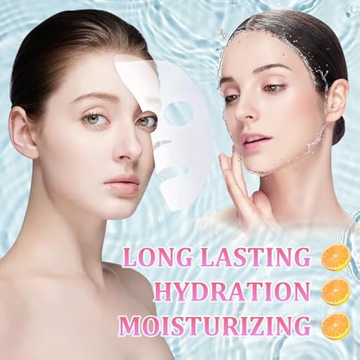 XMXueMei Face Sheet Mask,10PCS Moisturizing Clean Facial Paper Sheet Masks for All Skin Types,Hydrating Beauty Sheet Mask Set for Women Men - Image 5