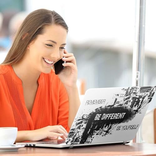 Galaxsia Be Different Full Body Vinyl Laptop Skin/Sticker/Cover Upto 15.6 Inches Laptops Laminated-Removable-HD Quality Compatible for Hp-Dell-Sony-Lenovo-Asus etc.(15x10 Inches) - Image 4