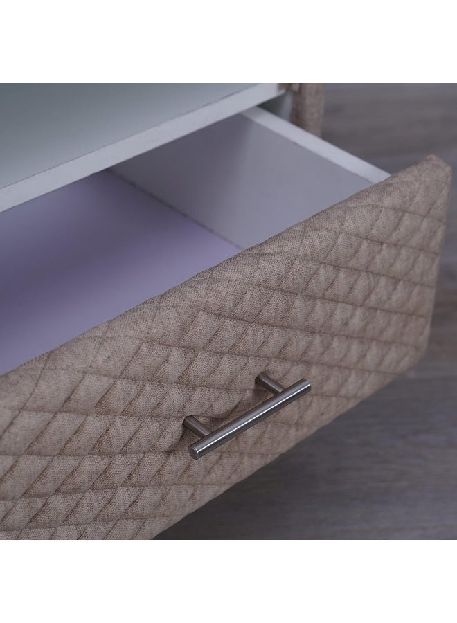 Pan Home Emirates Space Night Stand-Chanel~Beige  - Image 1