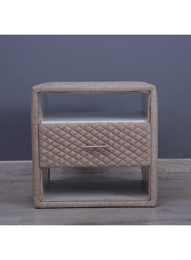 Pan Home Emirates Space Night Stand-Chanel~Beige  - Image 3