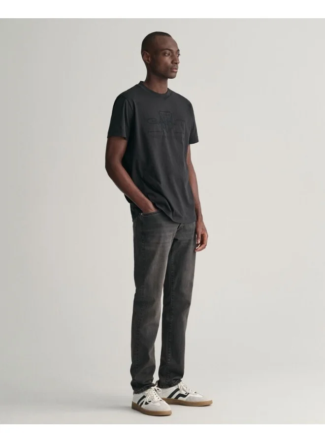 GANT Gant Extra Slim Fit Active Recover Black Jeans