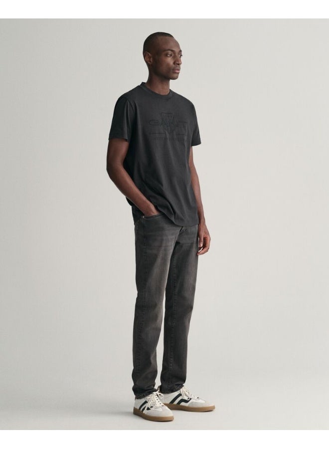 غانت جينز غانت أسود بقصة ضيقة جداً للتعافي النشط - Image 3