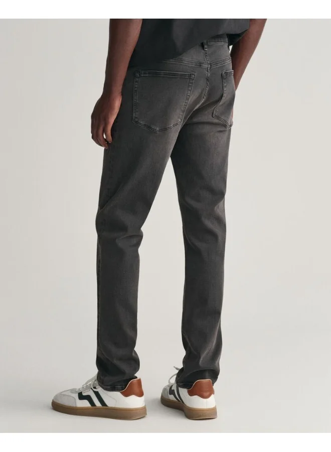 GANT Gant Extra Slim Fit Active Recover Black Jeans