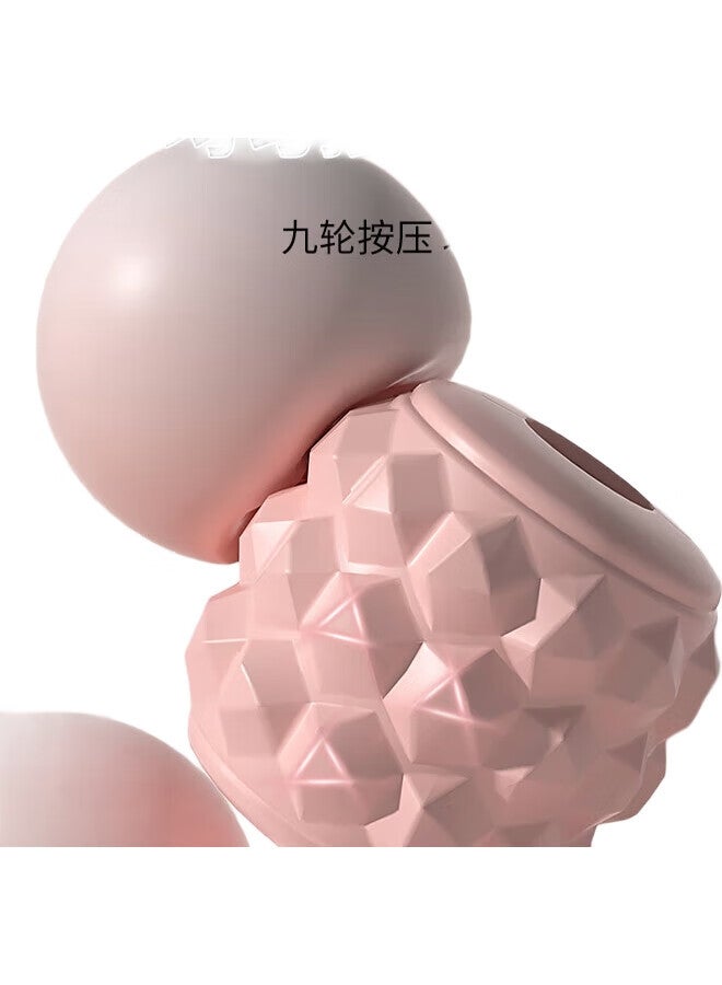 Dweck Leg Massager Roller, Circular Nine-Wheel Leg Muscle Relaxation Device, Massage Roller, Massage Stick - Image 3