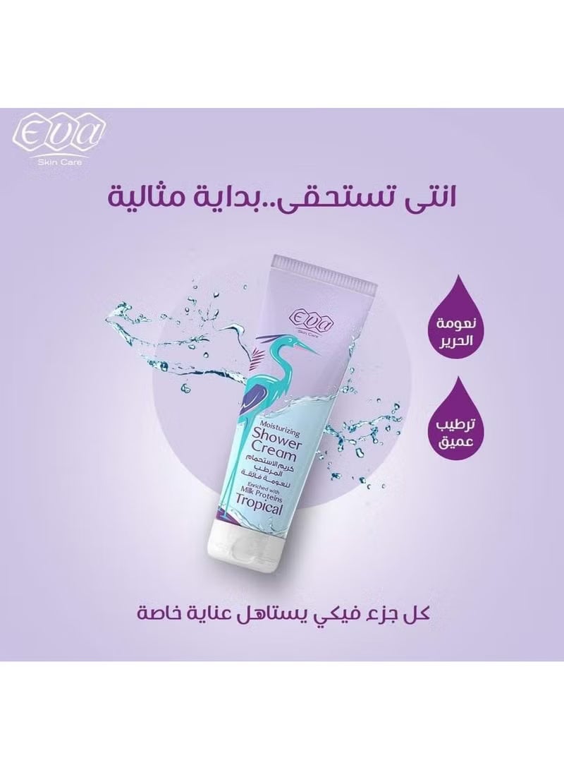 إيفا كريم الاستحمام المرطب إيفا سكين كير تروبيكال 250 مل - Image 3
