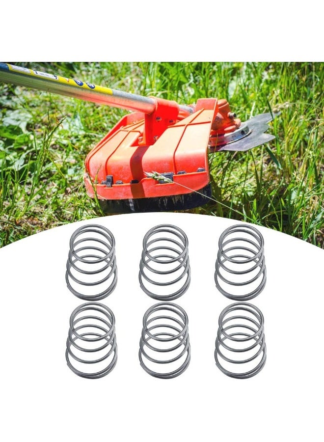 TOPINCN TOPINCN 5pcs Trimmer Heads, Grass Trimmer Head Accessories Springs Replacement Spring Trimmer Head Fits for Universal Brush Cutter Parts  - Image 2