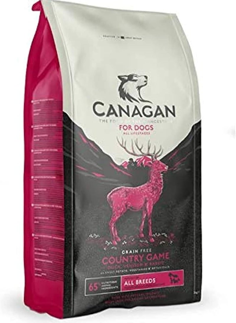 Canagan Country Game for All Breeds Dogs 12KG - Image 1