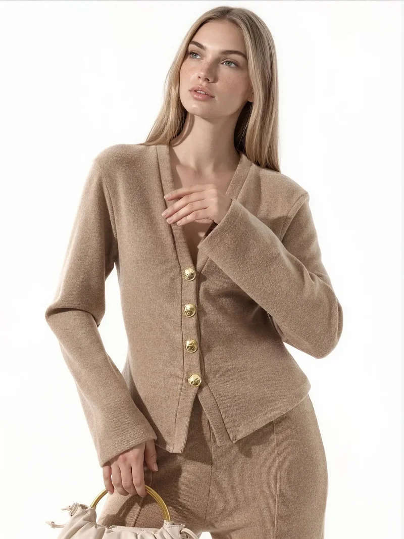 بوسيم BUSEM Cotton-Blend Cardigan