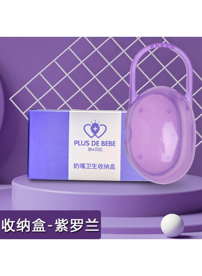 Pacifier Chain Bite Glue Baby Toy Teether Anti-drop Chain Baby With Lanyard Anti-lost Rope Storage Box