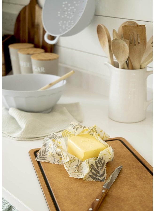natural elements Kitchencraft  Eco Chopping Board, Craft Paper/Resin, Brown, 37 X 27.8 Cm - Image 3