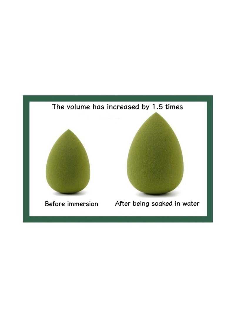 14-piece makeup sponge set in floating bottle, powder puff, air cushion, super soft, no powder residue, makeup sponge, color cosmetics, beauty tools - Image 5