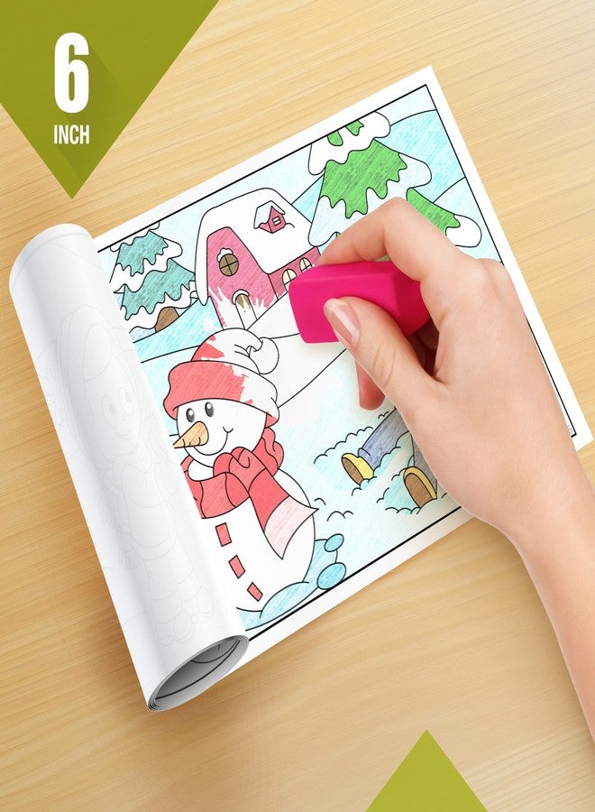 Inkmeo | Seasons Wall Colouring Roll | AR Enabled | Interactive Educational Learning Chart | for Kids | Ages 2+ | Best Gift | Size (6 X 40 Inches Each) | Seasonal Imagery(Pack of 6) - Image 4