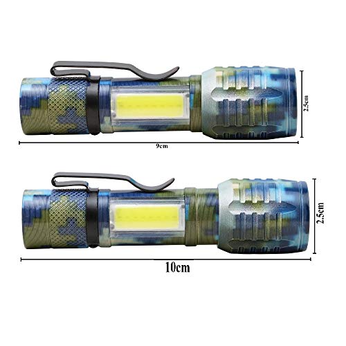 Care4 Care 4 Small Metal Pocket Torch Light | Emergency Light for Home Rechargeable Military Flashlight - Image 5