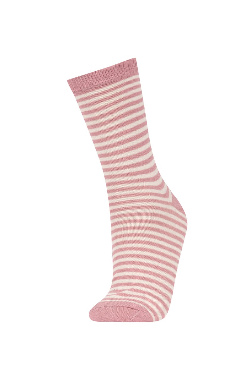 DeFacto Multicolour Woman Woman 3 piece Long Socks Casual - Image 3