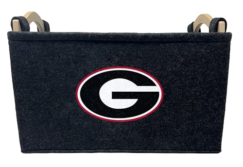ShopInstaPets NCAA Officially Licensed Basket | Great for Dog Toys & Home Use (Georgia Bulldogs) - Image 5