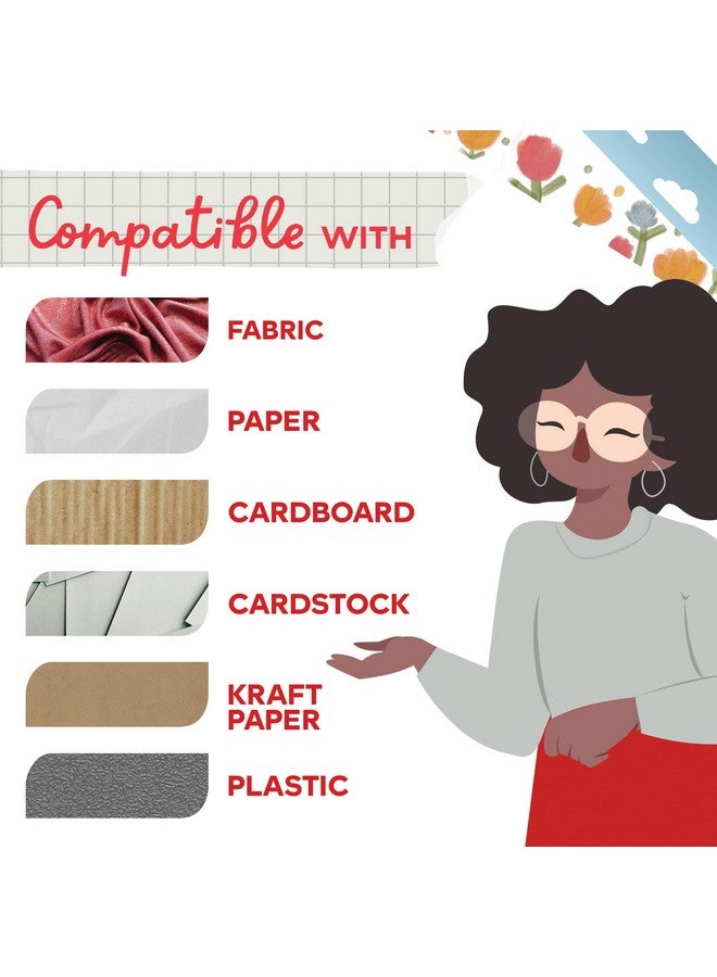 XFasten Colorful Washi Tape Set Of 21 Scrapbook Washi Tape Bulk Non-Fading Washi Tapes, Decorative Tape For Whiteboard, Wide Washi Tape Pack, Thick Washi Tape For Journaling, Washy Tape - Image 5