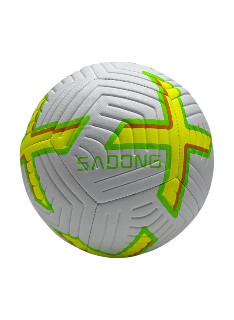 SportQ SportQ Professional Soccer Training Ball Size 5, Indoor Outdoor Soccer Training Ball for Soccer Players, Youth Soccer Fans, Training Competitions, Universal Ball  - Image 1