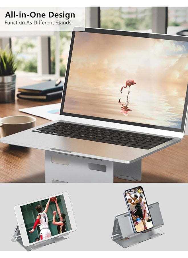 Adjustable Laptop Stand Foldable Tablet Stand Lightweight Phone Stand For Iphone Ipad Macbook Multi Functional Laptop Stand For Desk Compatible With Surface Dell Hp Asus Lenovo - pzsku/Z144D8BB5D30987592FCBZ/45/_/1740917278/1ff0992a-b0b8-427f-9257-2b8563e3f5f7