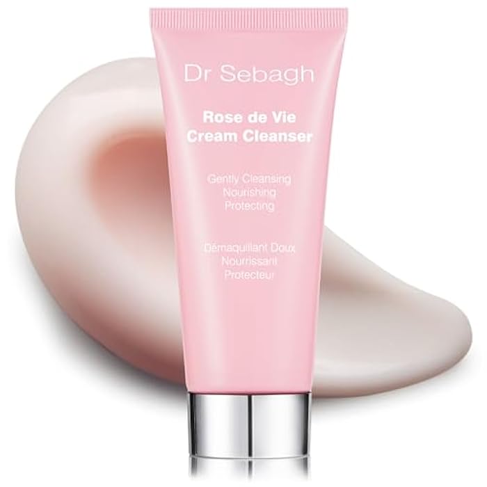 Dr. Sebagh Dr Sebagh Rose de Vie Cream Cleanser - 3.4 fl oz | Suitable for All Skin Types | Hydrating Facial Cleanser | Deep-Pore Target Action Removes Impurities & Make-Up | Soothes, Hydrates & Refreshes Skin - Image 2