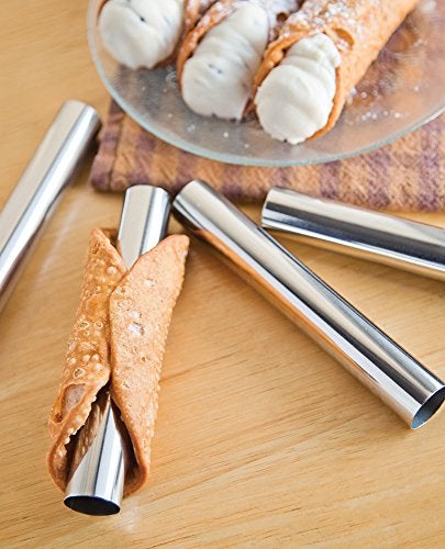 Fox Run Cannoli Forms, Tin-Plated Steel, Set of 4 - Image 4