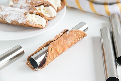 Fox Run Cannoli Forms, Tin-Plated Steel, Set of 4 - Image 5