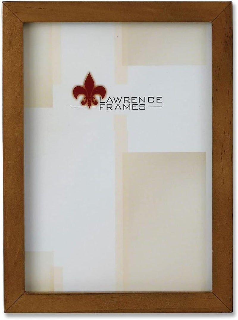 Lawrence Frames Nutmeg Wood 8x10 Picture Frame - Gallery Collection - Image 1