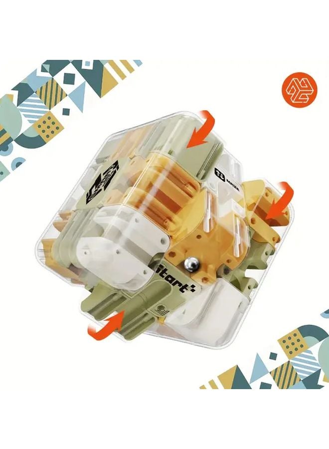 3D Maze Puzzle Cube Brain Teaser Educational Spatial Reasoning Game 1pc Single Color - Image 4