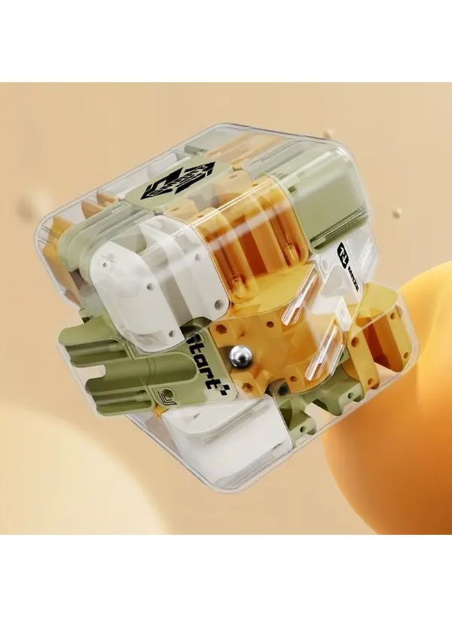 3D Maze Puzzle Cube Brain Teaser Educational Spatial Reasoning Game 1pc Single Color - Image 5